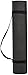 Amazon Basics 1/4-Inch Yoga and Exercise Mat with Carrying Strap, Black