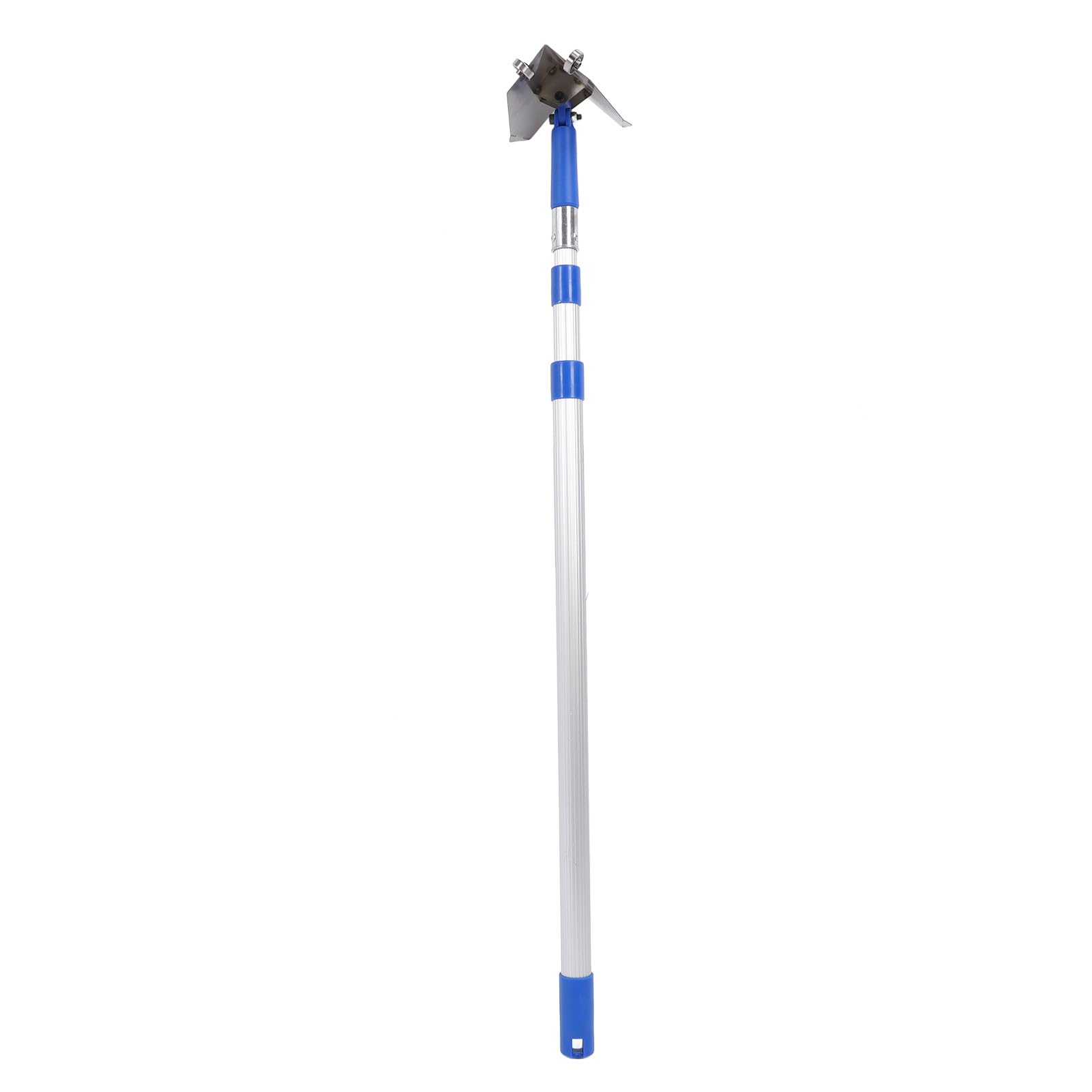 Stainless Steel Drywall Corner Tool Set, Right Angle Drywall Outside Corner Tool with 2 Meter Telescopic Pole, 360 Degree Rotating Drywall Plaster Finishing Tool for Corner Finish