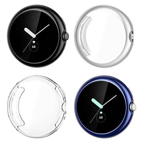 NANW 4-Pack Screen Protector Compatible with Google Pixel Watch