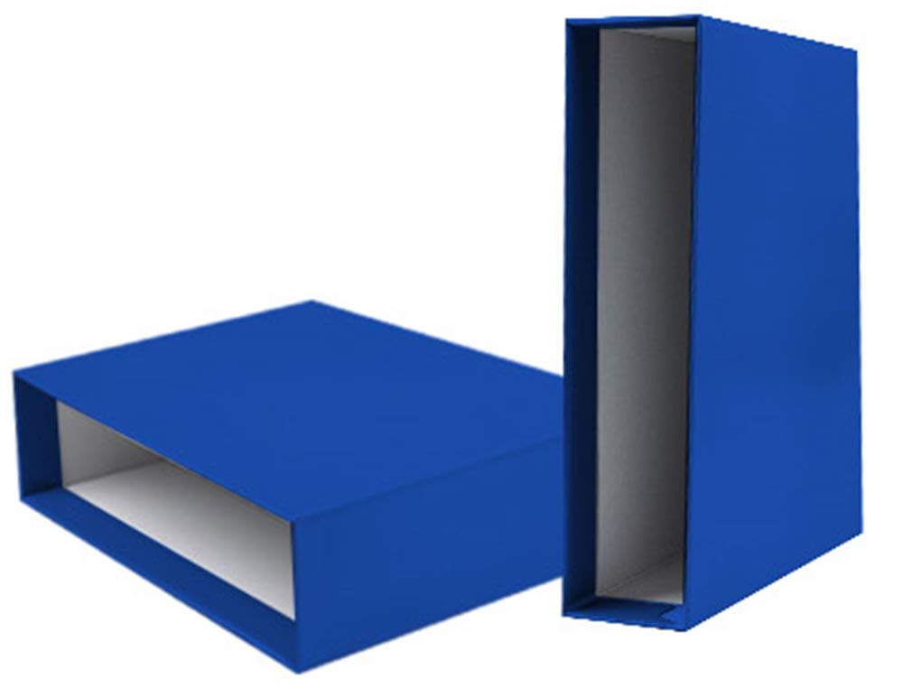 Box File Lever liderpapel Carton Folio Documenta Spine 82 mm Blue