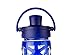 Lifefactory LFC4 16-Ounce BPA-Free Glass Water Bottle with Active Flip Cap & Silicone Sleeve, Sapphire