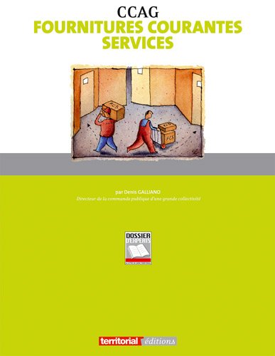 CCAG Fournitures courantes, services