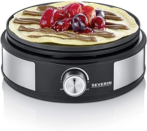 Combinación de fondue y crepera 1500 W. Olla de acero inoxidable extraíble con marca mín. / máx. Acero Inoxidable/Negro. FO 2471