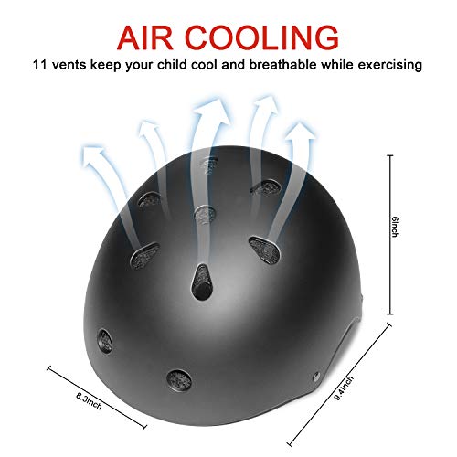 BURSUN Kids Bike Helmet CPSC Certified Ventilation & Adjustable Toddler