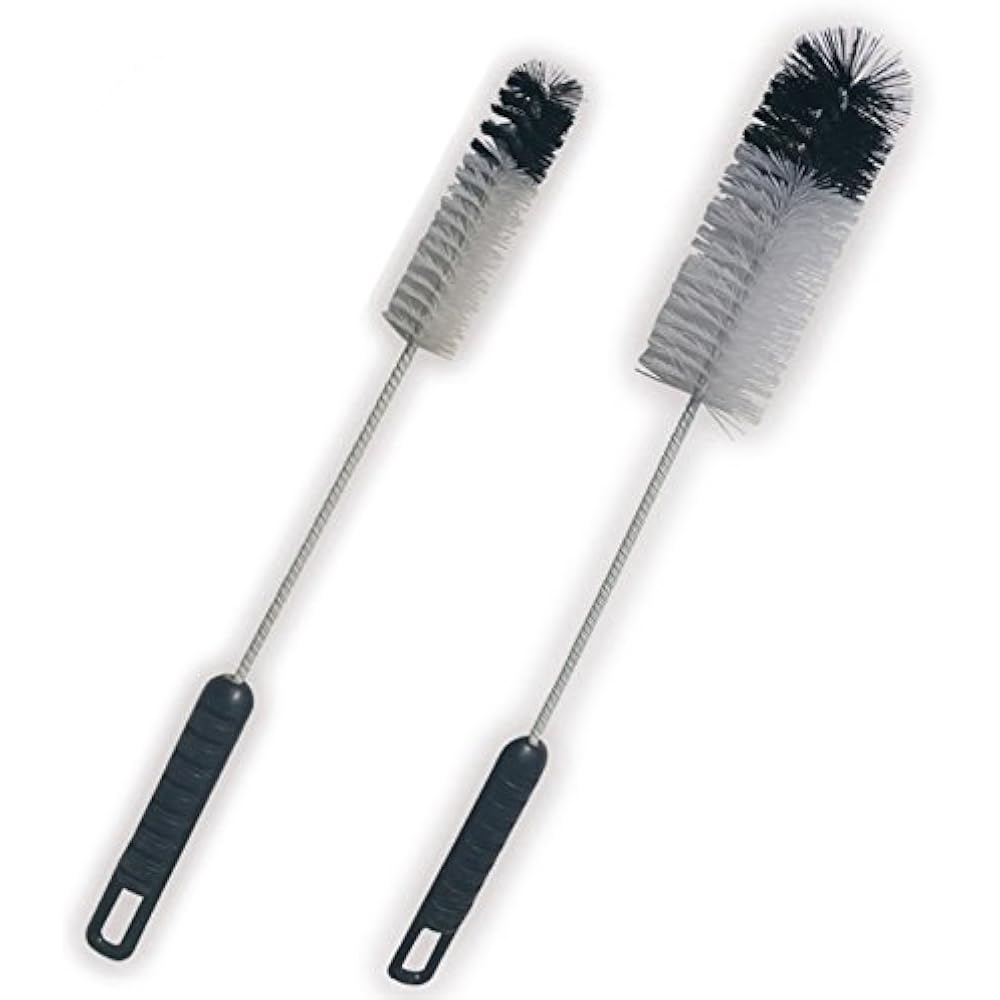 Utility Bottle Cleaning Brush Set Long Handle Thin Small Big Wire