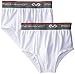 McDavid 9120 Classic Youth Brief with Cup Pocket 2 Pack (White, Large)