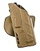 Safariland 7378 7TS ALS Concealment Holster, Flex-Paddle & Belt Loop Combo, Glock 17, 22, 31 w/ITI M3 Light, STX Flat Dark Earth, Right Hand