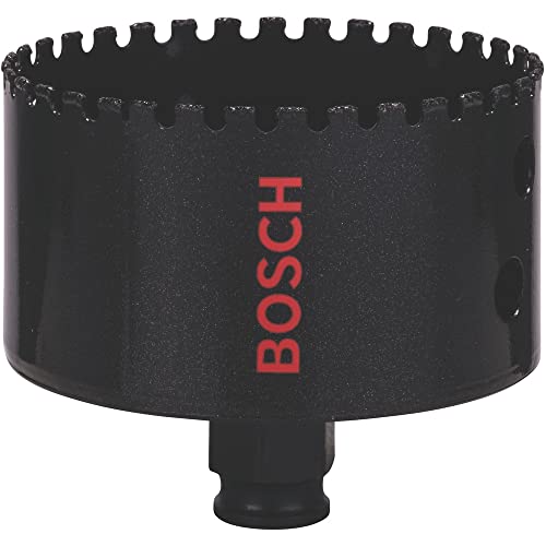 Bosch Professional 1x Diamant-Lochsäge Diamond for Hard Ceramics (für Fliesen, Stein, Ø 79 mm, Zubehör für Schlagbohrer)