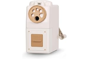 Pasuihcay for Color Pencil Sharpener Manual Hand Crank 6 Sizes for 6-12mm Handheld Pencil Sharpener