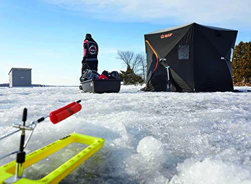 thumbnail image 2 of Ice Fishing Gear Sled Deer Drag Sled - Waterproof Utility Sled For Hunting, Ice Fishing & Hauling Firewood Waterproof Hunting Utility Sled With Ropes For Multiple Uses 2 of 13