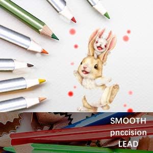 H & B Coloured Pencils and Sketch Pencils 145 Pcs with Sketch Book and Pencils Case,Artist Colouring Pencil Professional Drawing Pencil Set for Children,Artists Adult,Painter Ideal for Sketching Kids - Image 3