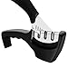 Knife Sharpener, FlatLED Kitchen Knife Sharpener, 3-Stage Knife Sharpening with Non-slip handle Tool for Straight, Ceramic, Pocket, Fruit and Chef Knives Helps Repair, Restore and Polish Blades
