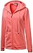 Mrignt Women's Fleece Sport Sweatshirt Outside Hooded(Coral,US M)
