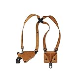 Galco Classic Lite Shoulder System for KAHR K40, K9 (Natural, Right-Hand)