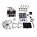Lookatool® Upgrade JJRC H8D 4CH 5.8G FPV RC Quadcopter Drone HD Camera + Monitor+ 4 Battery+ Free 4pcs Blades Protection + Free Propeller Cover Set