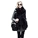 Etosell Women Faux Fox Fur Shaggy Waistcoat Long Hair Lapel Vest Outwear