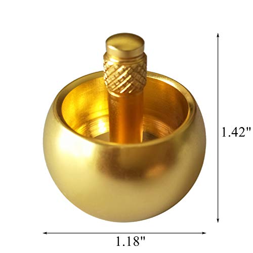 Joytech Tippe Top Metal Flip Over Top Stainless Steel Spinning Top Amazing Toy Gift T039