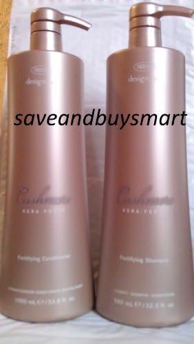 Regis Designline Cashmere Kera-forte Duo 33.8 Oz Shampoo and 32.5oz Conditioner by regis designline