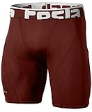 Tesla TM-S17-BRKZ_X-Small Men's Compression Shorts Baselayer Cool Dry Sports Tights S17