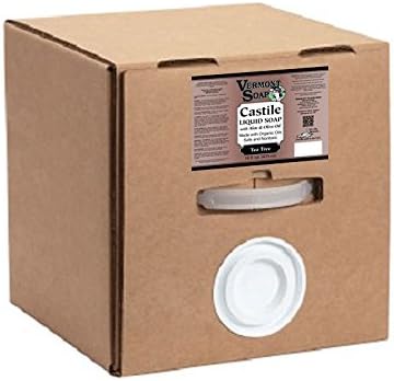 5 Gallon Tea Tree Castile Liquid Soap Cubetainer