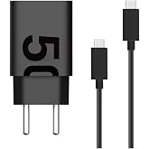 Carregador Turbo 50W Ultra Rápido Tipo C Com Carregamento Rápido + Cabo Tipo C Compatível Com Todos Aparelhos Tipo C