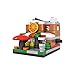 Micro Brickland Italian Style Pizza Shop Mini-Sized Architecture Building Kits, Small Building Block Set (126 Pieces)