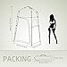 Terra Hiker Portable Privacy Tent, Portable Camping Toilet Tent, Changing Room Tent, Outdoor Waterproof with Windows Private Beach Tent