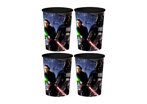 Star Wars Plastic Cups 4 Pack