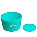 LoveU. YETI Rambler Tumbler Sleeve - Non-Slip Silicone Coaster - YETI accessories - Compatible with Rtic, Ozark, Trail and more, 20 oz (Blue)