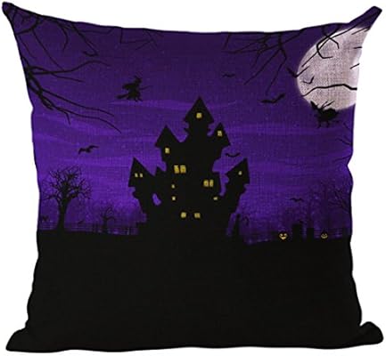 Botrong Happy Halloween Linen Throw Illow Case Cushion Cover Home Sofa Decor New 45cm U45cm 45cm U45cm 18 C U18 C P Buy Online At Best Price In Uae Amazon Ae