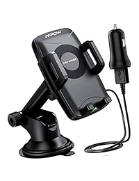 Mpow 096 Qi   Soporte de carga inalámbrico para teléfono de coche, compatible con iPhone XS XS MAX XR X 8, Galaxy S9 Plus S9  S8 Plus S8 Note8 y teléfonos con Qi