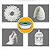 PLA 3D Printer Filament Neatly Rolled 2.2 lbs (1KG)- 1.75mm Pla Filament, Dimensional Accuracy +/- 0.03 mm, White