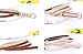 MoYoTo® Womens Adjustable Stylish Gold Metal Buckle Leather Waist Belts For Dresses (Gold)