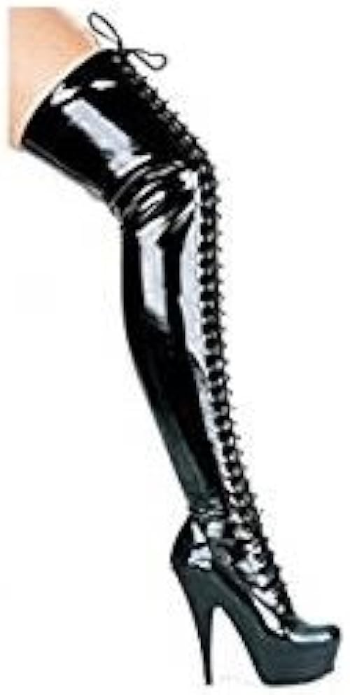 extreme thigh high heeled boots