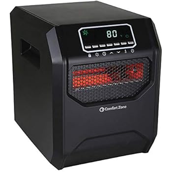 Amazon Com Comfort Zone Cz Portable Infrared Space Heater Oak