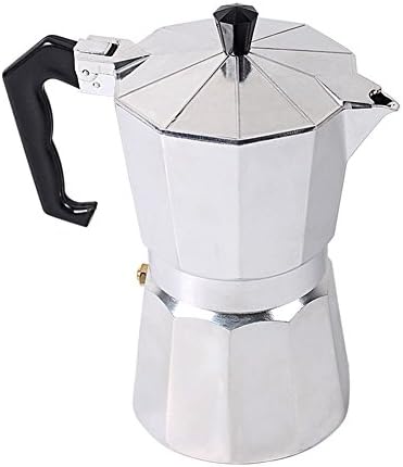 fastar Express Espresso Maker, 1/3/6/9/12 Cup Italian Espresso Stovetop Coffee Maker Cappuccino Latte Coffee Pot Stove