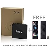 GD 2018 Newest FUNTV Box Chinese HK Taiwan live tv+Free 2.4G Wireless Keyboard Air Mouse