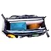 HDE Expandable Handbag Insert Purse Organizer with Handles (11X6.3X3.5) - Black