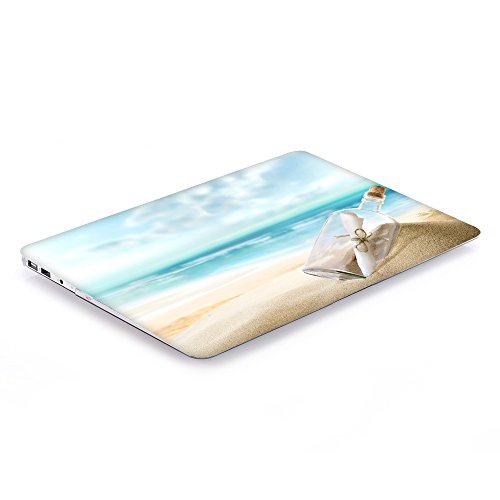 Rubberized Hard Shell Laptop Case + Keyboard Cover + Dust plug For Macbook Pro 13 wtih Retina (Models:A1425/A1502) - Ocean Current Bottle