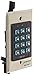Securitron Single Gang Digital Keypad System with Illuminated Keys, 99 User Code Capability