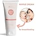 MATTERNA Organic Nipplecream for Breastfeeding Mothers (2-oz), Naturally Soothing Nursing Butter Nipple Balm, Lanolin-Free