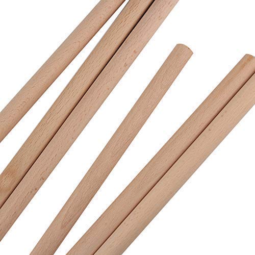 COPYLOVE 6Pcs/Set Wood Weaving Sticks, Simple Stick Weaving Weaving Sticks Weaving Shuttles Craft Supplies for Tapestry Carpet Weave Beginners Tools and Supplies