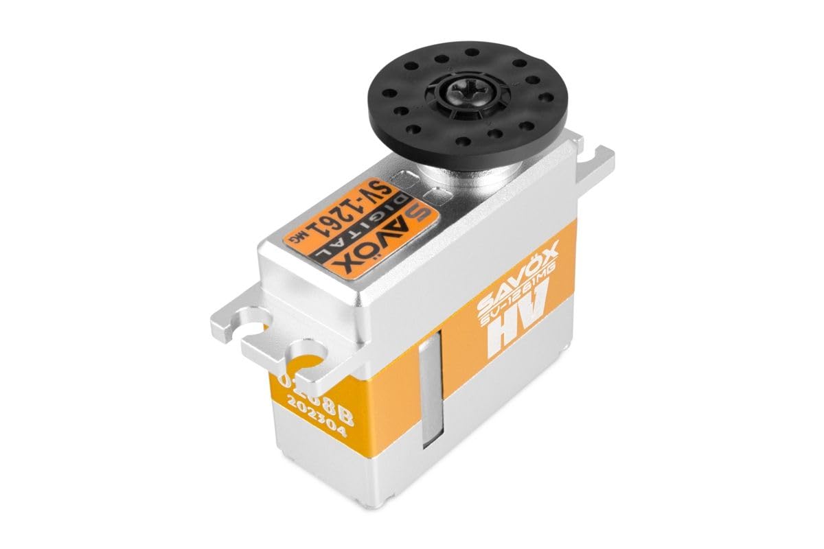 Photo 1 of Savox SV-1261MG - Mini Hi Torque High Voltage Digital 7.4V Servo .095sec / 277oz