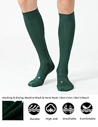 CelerSport 2 Pack Soccer Socks for Youth Kids Adult
