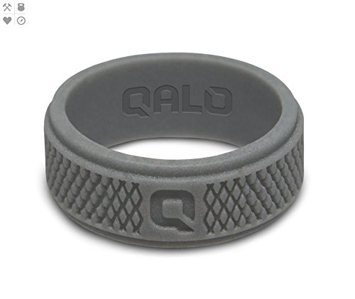 Men's Crosshatch Light Grey Q2X Ring Size 09