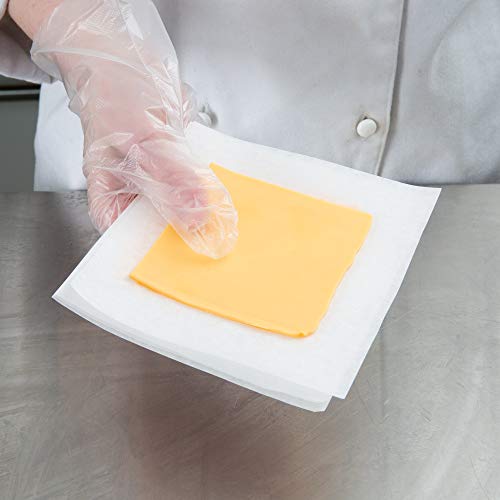 Netko Waxed Butcher Paper Sheets | Hamburger Patty, | 1000 Non-Stick Wax Paper Squares Per Set 6x6