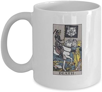 Death Tarot Card Coffee &amp; Tea Mug