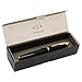 Parker IM Deep Black GT Fountain-Pen, Gold Trims, Steel Fine Nib.