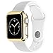 Apple Watch Series 2 Case - UniqueKay Ultra Slim & Light Weight Shiny Case for Apple iWatch S2 Series 2 38mm - Gold