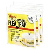 Safer Brand SYNCHKG107272 Victor M231 Ultimate Flea Trap Packs of 3 Refills Repel-pe, Yellow